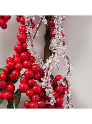 Boltze Guirlande "Beerenzweig" rood - (L)145 cm