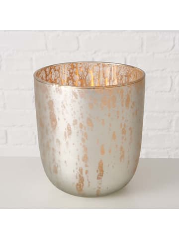 Boltze 2er-Set: Windlichter "Rowina" in Gold