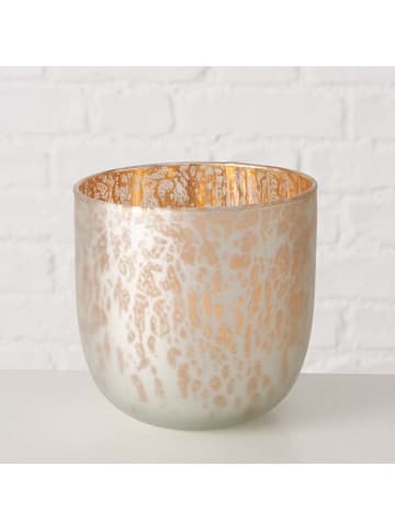 Boltze 2er-Set: Windlichter "Rowina" in Gold