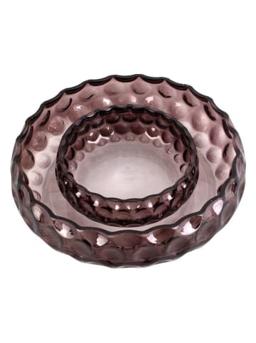 Present Time Decoratieve schaal "Speckles" bruin - Ø 26 cm