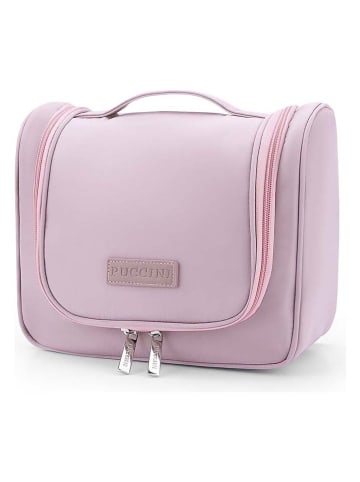 Puccini Kulturbeutel in Rosa - (B)24 x (H)14 x (T)10 cm