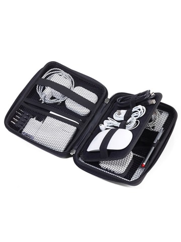 Troika Organizer-Etui in Schwarz - (B)22 x (H)16 x (T)5 cm