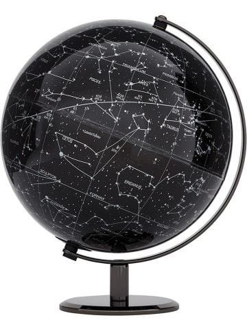 Troika Sterrenkijken verlichte wereldbol - Ø 25 cm