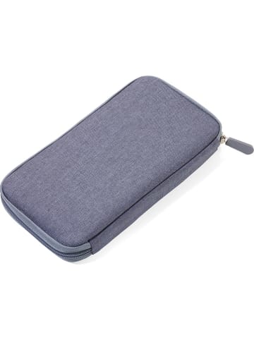 Troika Reisedokumente-Etui in Grau - (B)24,3 x (H)13,3 x (T)2,2 cm
