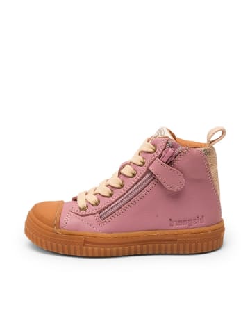 bisgaard Leder-Sneakers "Ryan" in Rosa