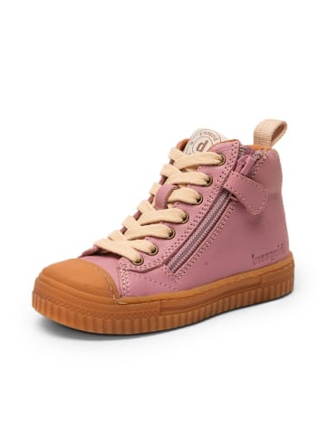 bisgaard Skórzane sneakersy "Ryan" w kolorze jasnoróżowym