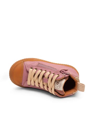 bisgaard Leder-Sneakers "Ryan" in Rosa