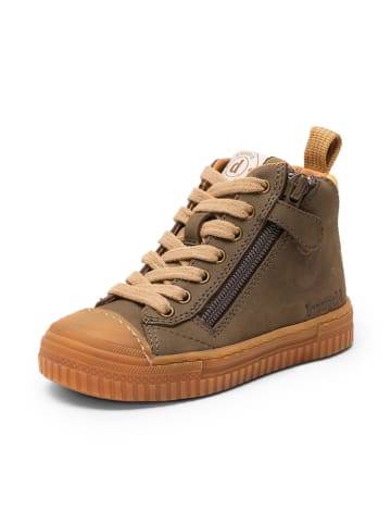 bisgaard Leder-Sneakers "Ryan" in Khaki