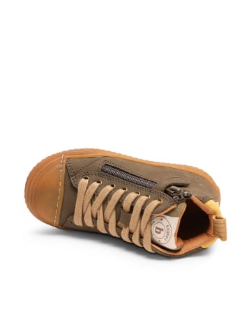 bisgaard Skórzane sneakersy "Ryan" w kolorze khaki