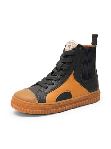bisgaard Leder-Sneakers "Malek" in Dunkelblau