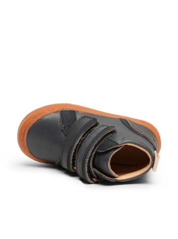 bisgaard Leder-Boots "Cuba" in Dunkelblau