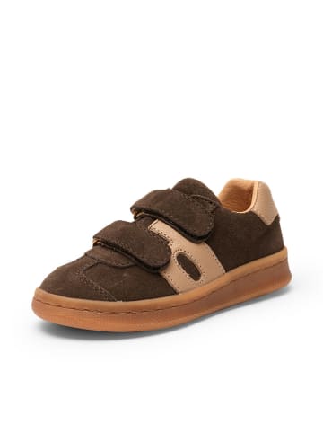 bisgaard Leder-Sneakers "Bay v" in Braun