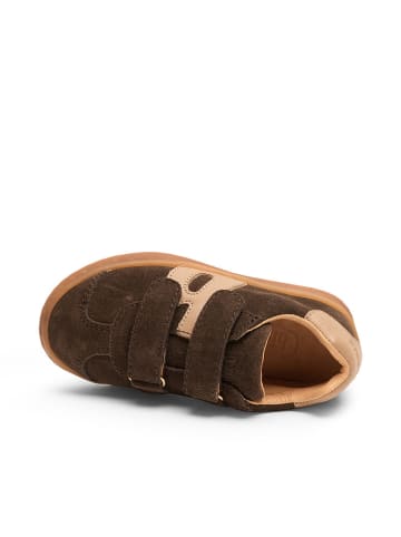 bisgaard Leder-Sneakers "Bay v" in Braun