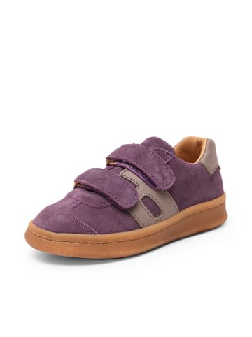 bisgaard Leder-Sneakers "Bay v" in Lila