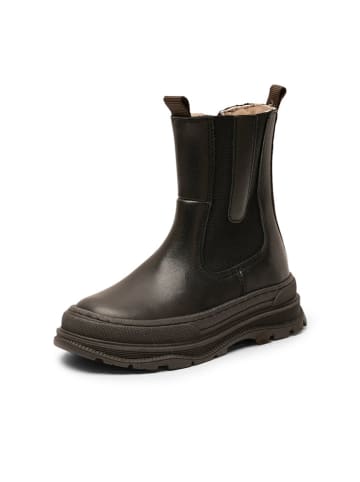 bisgaard Leder-Stiefeletten "Mila" in Schwarz