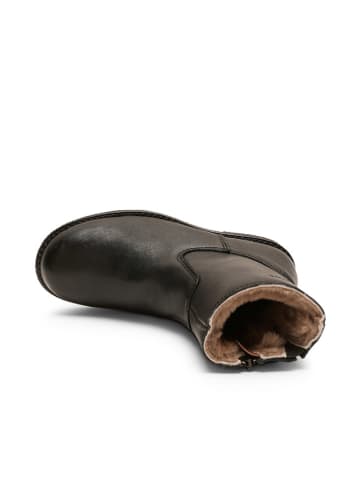bisgaard Leder-Stiefeletten "Nicola" in Schwarz