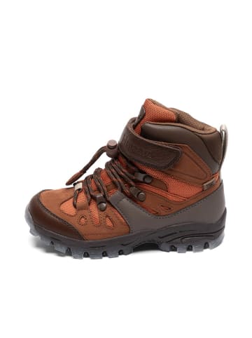 bisgaard Winterboots "River tex" in Braun/ Orange