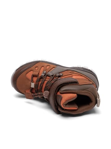 bisgaard Winterboots "River tex" in Braun/ Orange