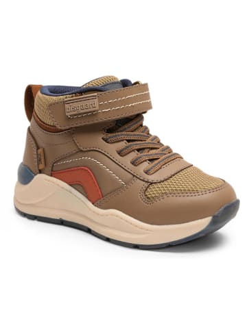 bisgaard Leder-Boots in Hellbraun