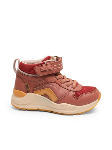 bisgaard Wanderschuhe in Rot/ Gelb