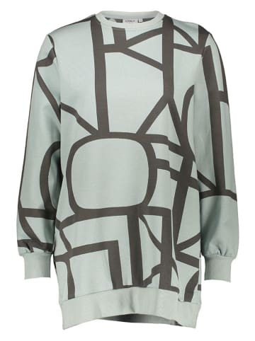 ONLY Sweatshirt in Hellgrün/ Braun