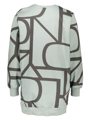 ONLY Sweatshirt lichtgroen/bruin