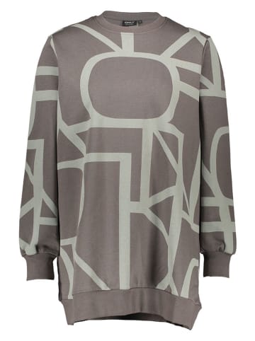 ONLY Sweatshirt in Braun/ Hellgrün