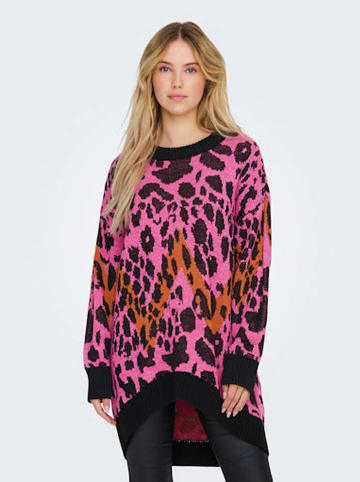 ONLY Sweter w kolorze różowym