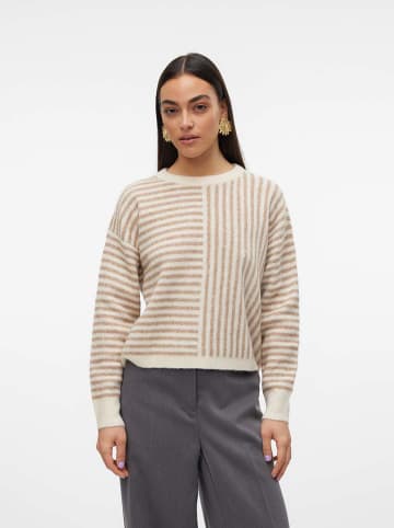 Vero Moda Sweter w kolorze beżowym