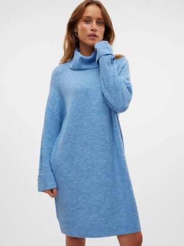 Vero Moda Strickkleid in Hellblau