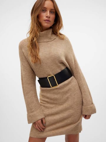 Vero Moda Strickkleid in Beige
