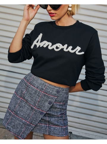Milan Kiss Sweatshirt in Schwarz