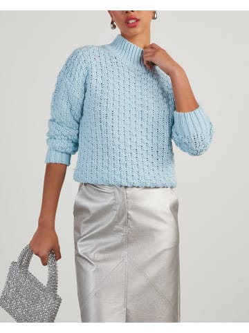 Milan Kiss Pullover in Hellblau