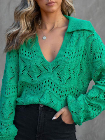 Milan Kiss Pullover in Grün