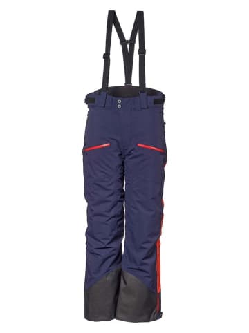 Isbjörn Ski-/snowboardbroek "Rocker" donkerblauw/rood