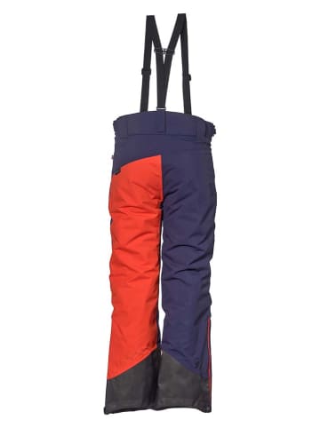 Isbjörn Ski-/snowboardbroek "Rocker" donkerblauw/rood