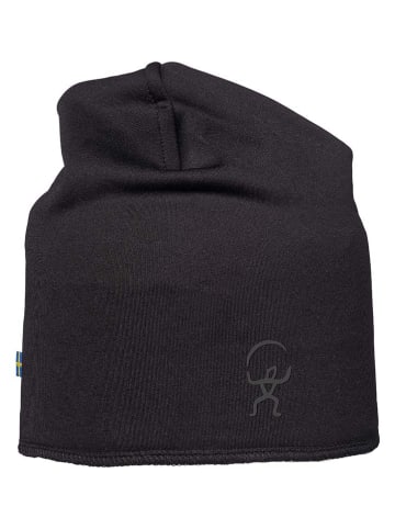 Isbjörn Beanie "Panda" in Schwarz