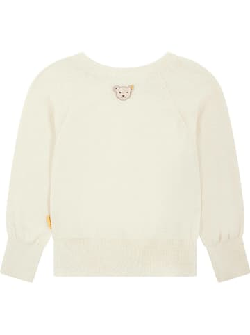 Steiff Sweter w kolorze kremowym