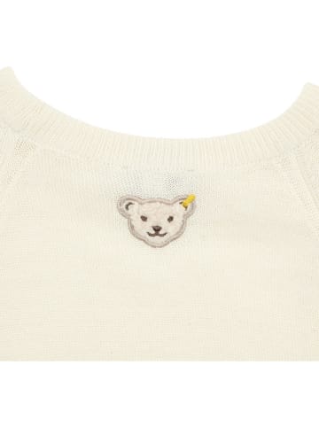 Steiff Sweter w kolorze kremowym