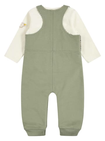 Steiff 2tlg. Outfit in Khaki/ Creme
