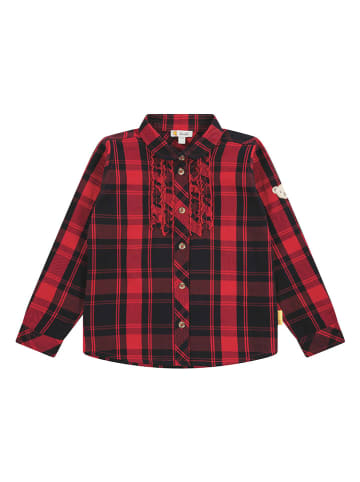 Steiff Blouse zwart/rood