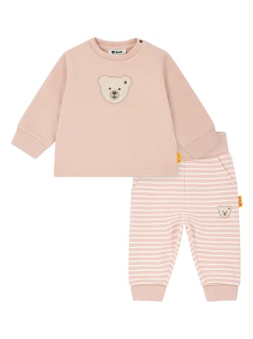 Steiff 2tlg. Outfit in Rosa
