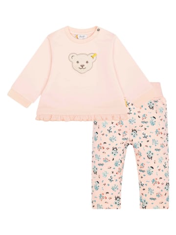 Steiff 2tlg. Outfit in Rosa