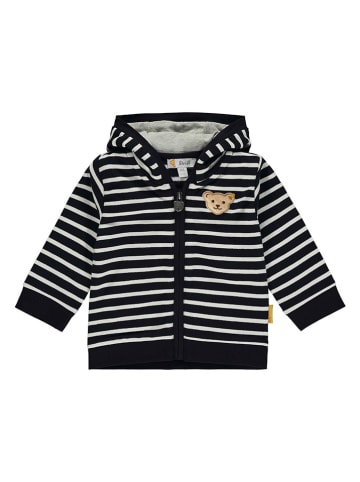 Steiff Sweatjacke in Schwarz