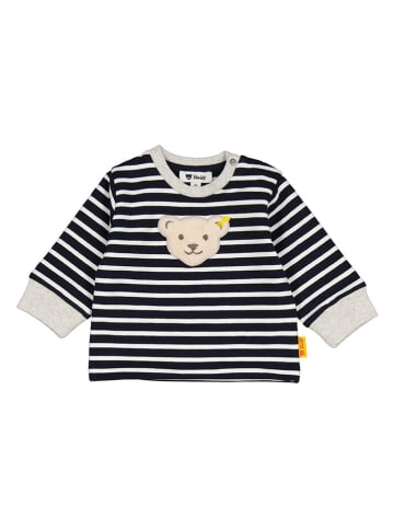 Steiff 2tlg. Outfit in Dunkelblau/ Grau