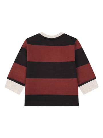 Steiff Sweatshirt zwart/bordeaux
