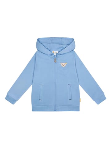 Steiff Sweatjacke in Hellblau