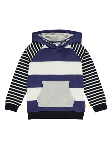 Steiff Sweatshirt donkerblauw/crème