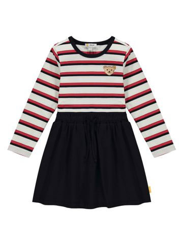 Steiff Kleid in Schwarz/ Rot/ Creme