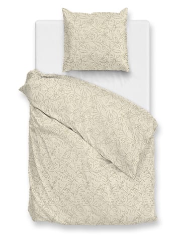 Zo!Home Bettwäsche-Set "Floreala" in Beige